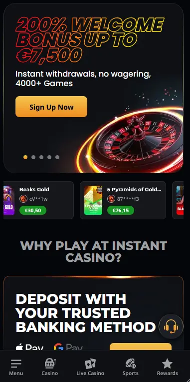 InstaCasino App